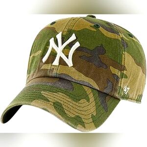 NEW YORK YANKEES CAMO '47 CLEAN UP OSF / CAMO / A, Camo, WOOL One Size